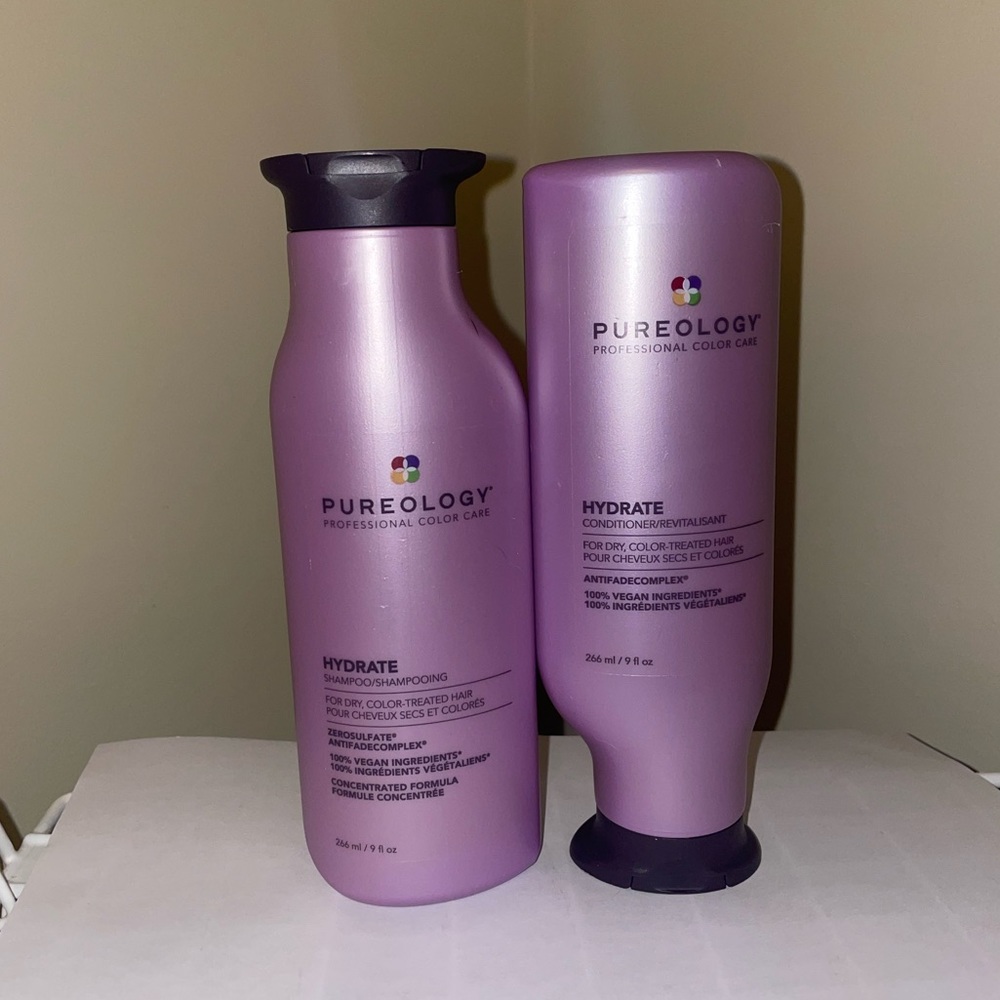 NEW Pureology Hydrate Shampoo & Conditioner Set